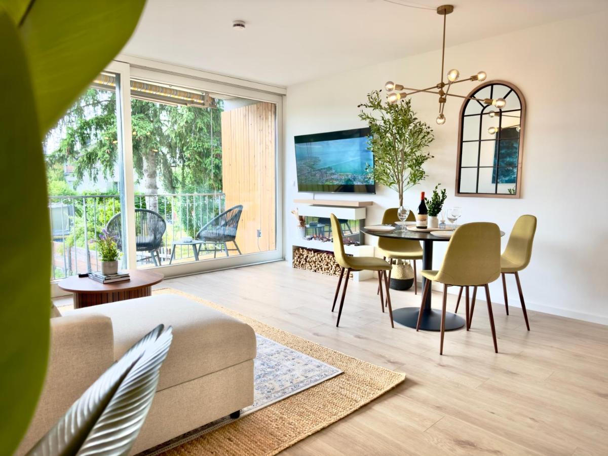 Flair Apartments Vorarlberg - Stilvolles Wohnen Nahe Bodensee & Alpen - Kueche, Balkon & Gratis Parkplatz Bregenz Exterior photo